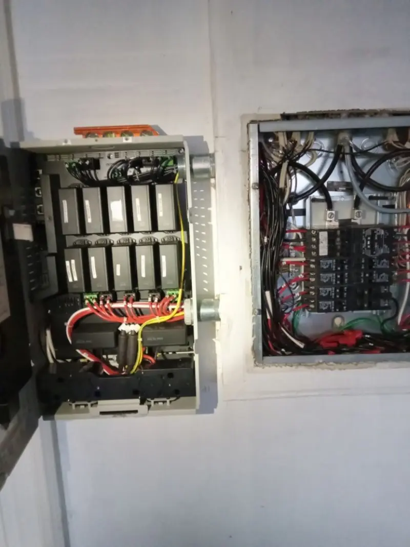Electrical panel upgrade completed for Indoor Lighting Installation in South Hill